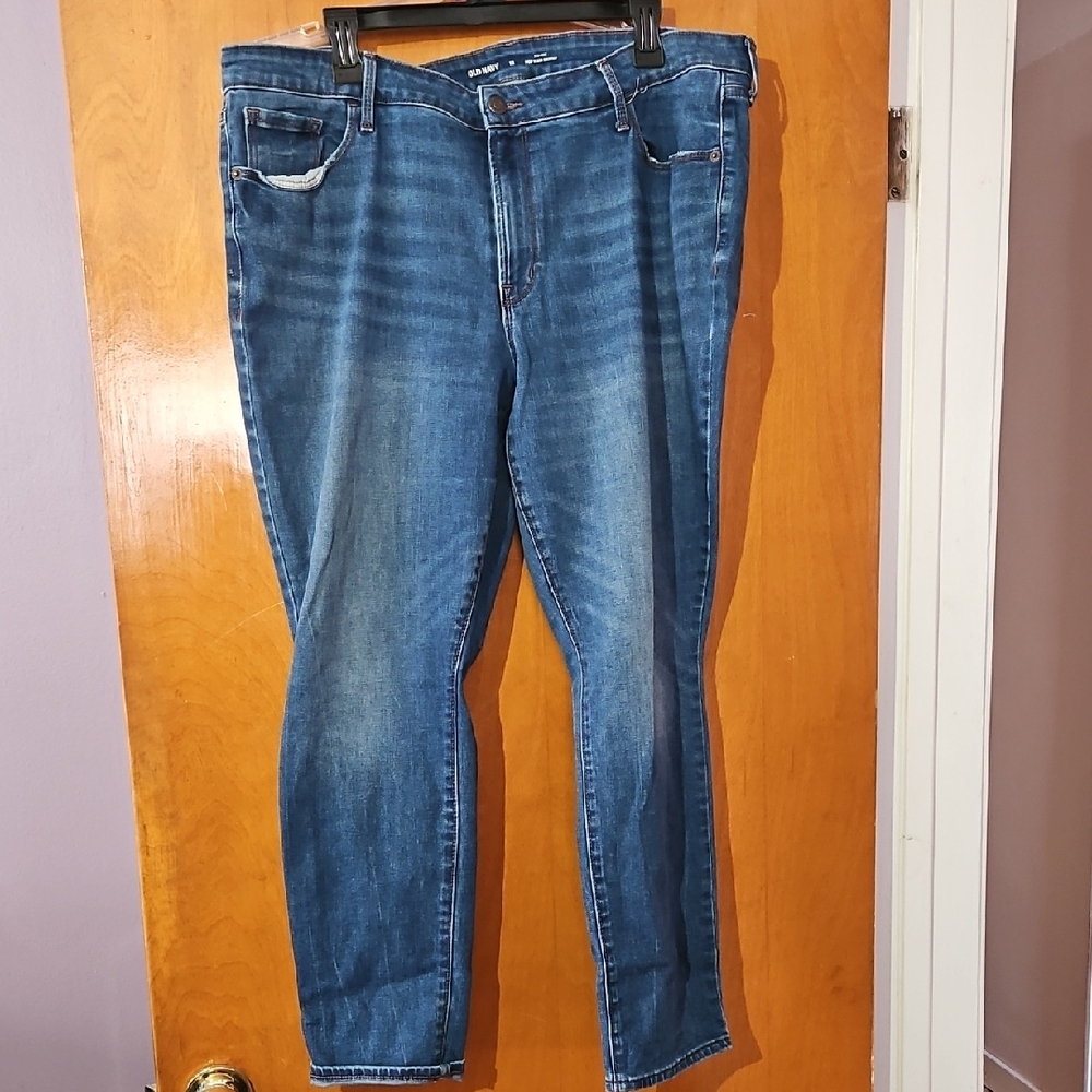 Old Navy Women's Straight Blue Jeans